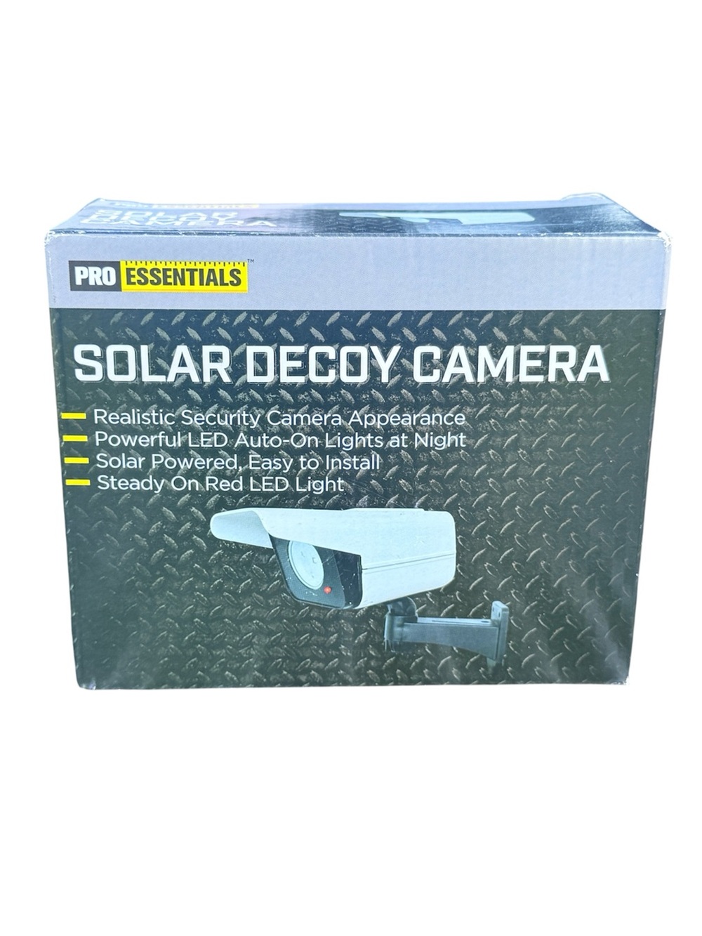 Room Essentials White Solar Decoy Camera- NEW